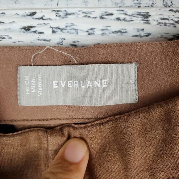Everlane Women The Dream Pleated Pants Tan Size Small - Picture 3 of 9